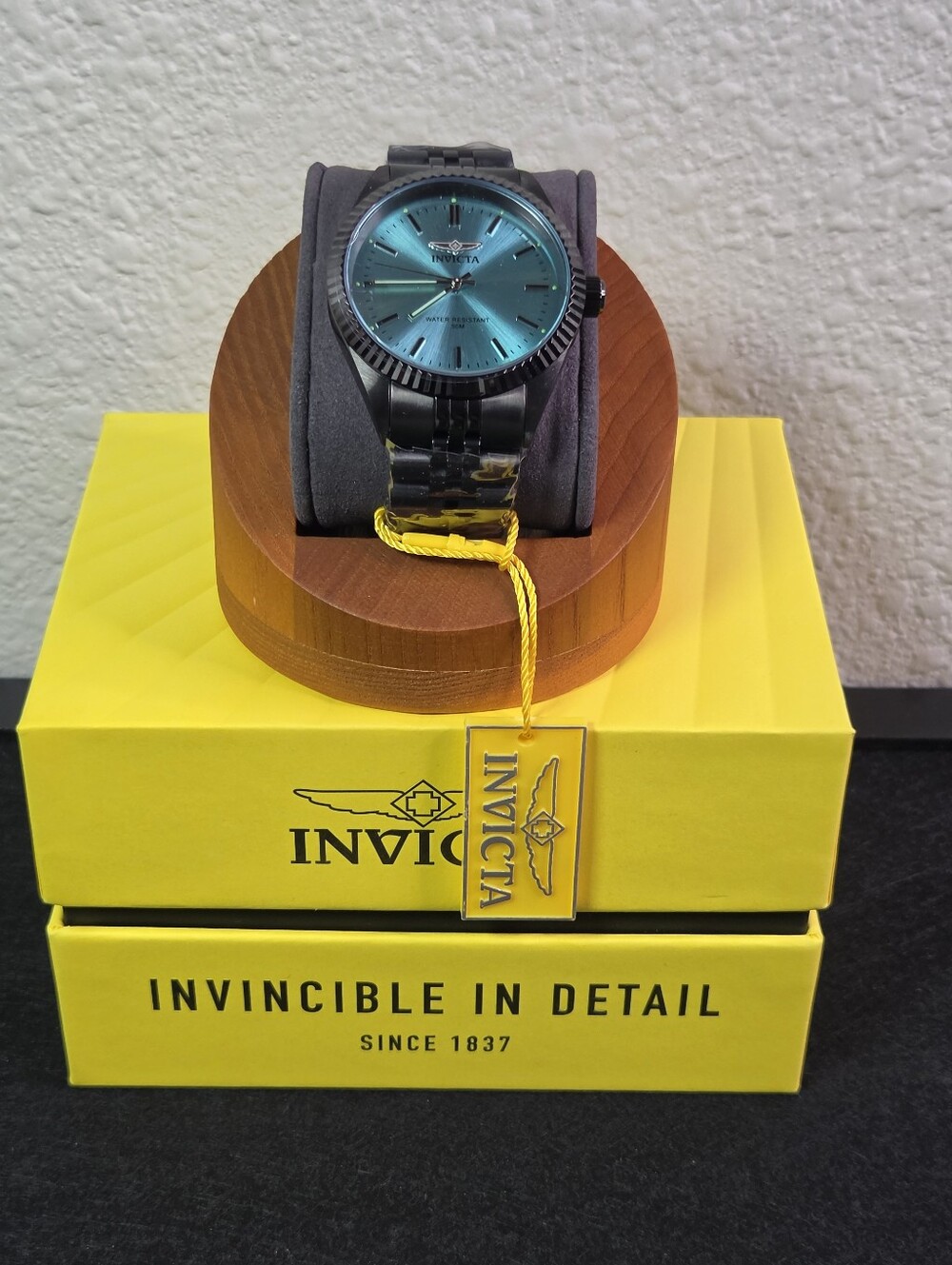 Invicta Specialty Serrate 79020 Men's 40mm Black Stainless Steel Watch Blue Dial